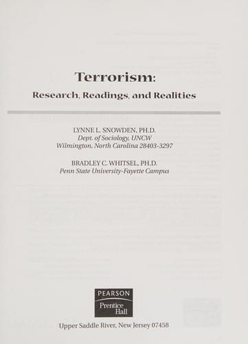 Terrorism