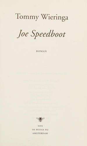 Joe Speedboot