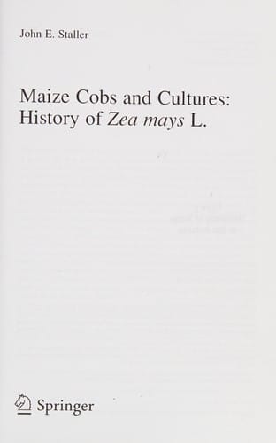 Maize cobs and cultures