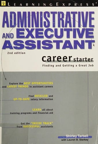 Administrative and executive assistant career starter
