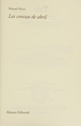 Las cenizas de abril