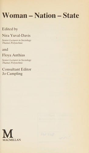 Woman, nation, state