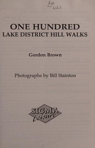 One hundred Lake District hill walks