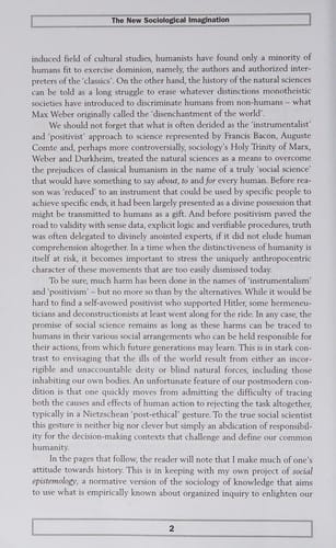 NEW SOCIOLOGICAL IMAGINATION