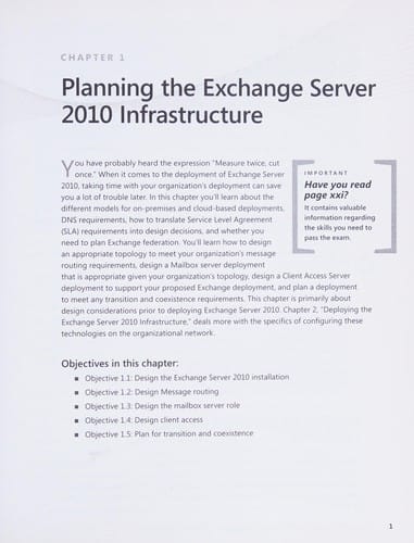 MCITP 70-663 exam ref