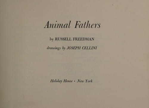Animal fathers