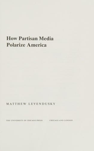 How partisan media polarize America