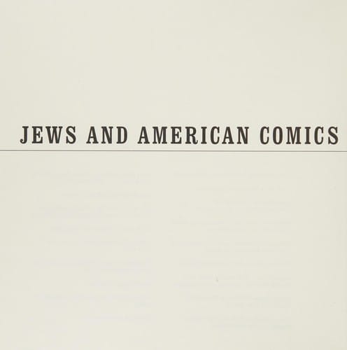 Jews and American comics