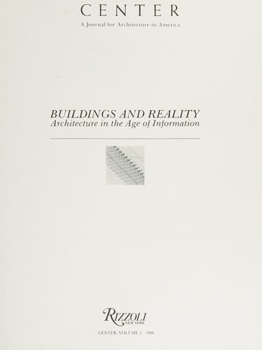 Buildings and reality