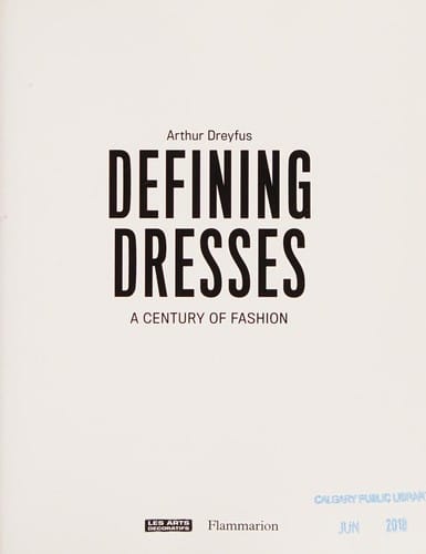 Defining dresses
