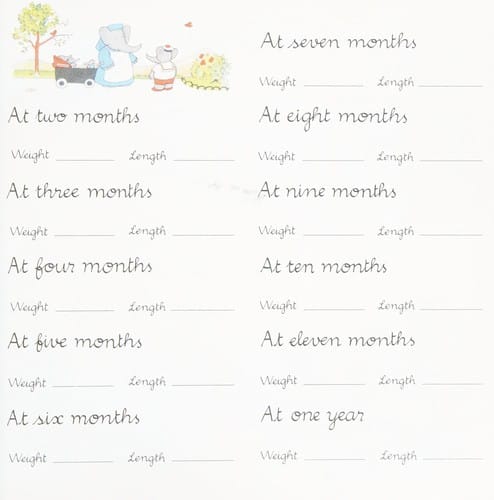 Babar's baby book