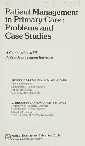 Patient management in primary care