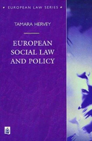 European social law and policy