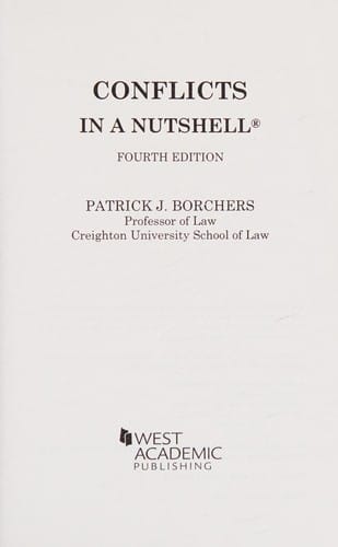 Conflicts in a nutshell