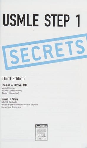 USMLE step 1 secrets