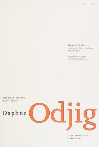 The drawings and paintings of Daphne Odjig