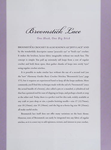 Crochet lace innovations