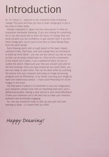 How to draw manga girls in simple steps