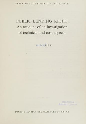 Public lending right