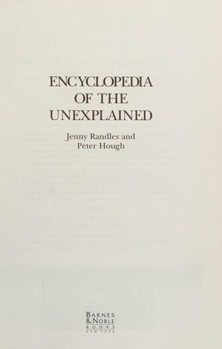 Encyclopedia of the unexplained