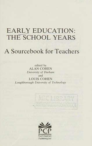 Early education