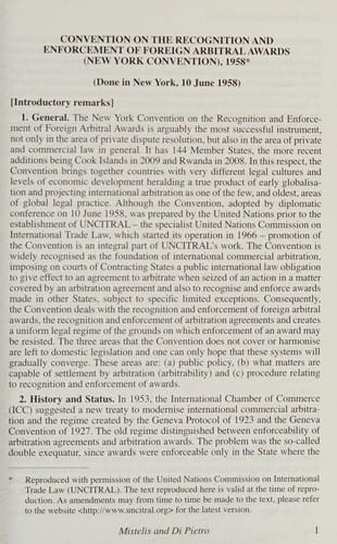 Concise international arbitration