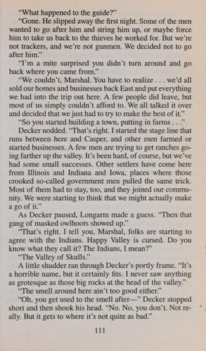 Longarm and the Valley of Skulls