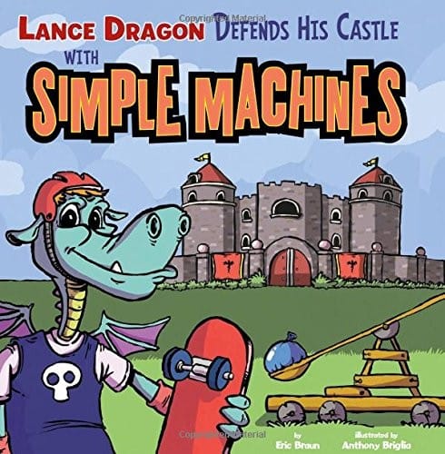 Lance Dragon defends his castle with simple machines