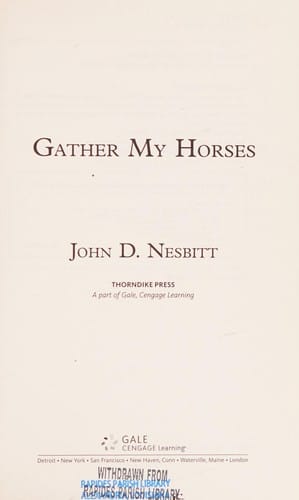 Gather my horses