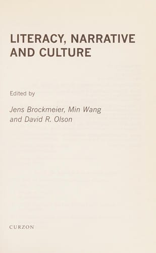 Literacy, narrative and culture