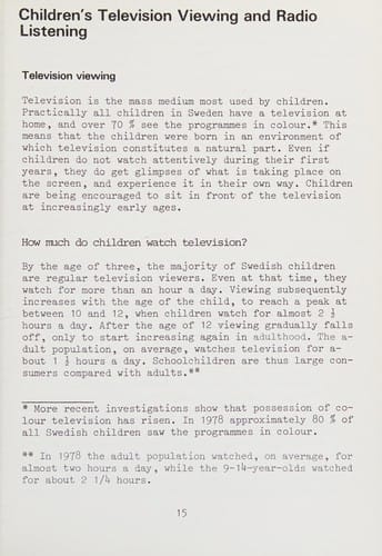 Open your eyes to children's viewing