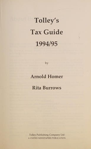 Tolley's tax guide