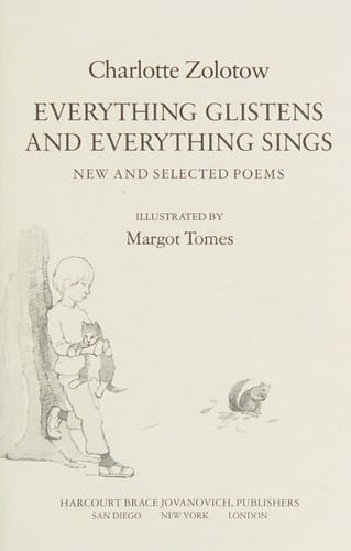 Everything glistens and everything sings