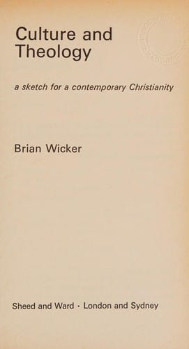 Culture and theology