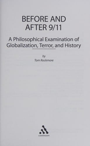 Before and after 9/11