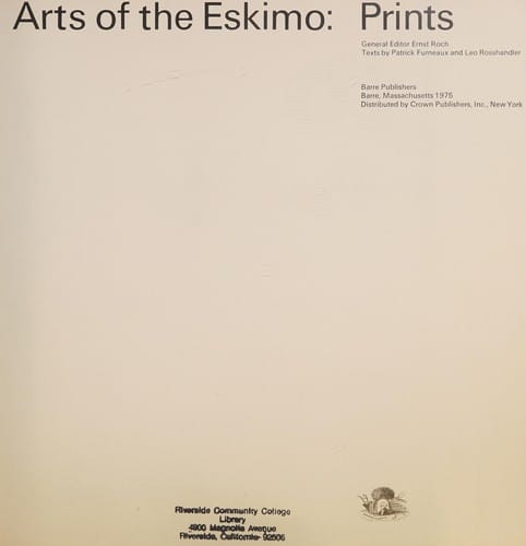 Arts of the Eskimo