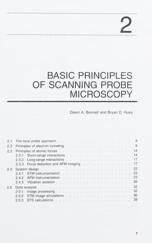 Scanning probe microscopy and spectroscopy
