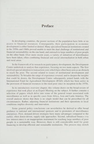 Microfinance for the poor?