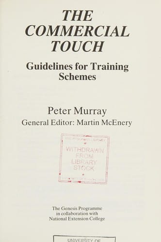 The commercial touch