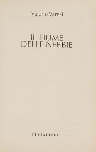 Il fiume delle nebbie