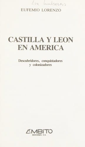 Castilla y León en América
