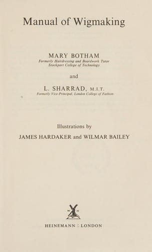 Manual of wigmaking