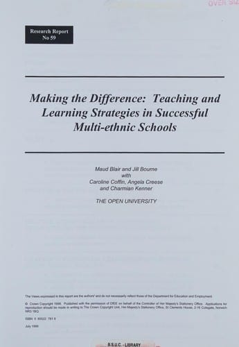 Making the difference