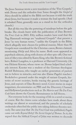 The truth about Jesus and the "Lost gospels"