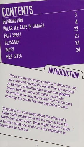 Polar ice caps in danger