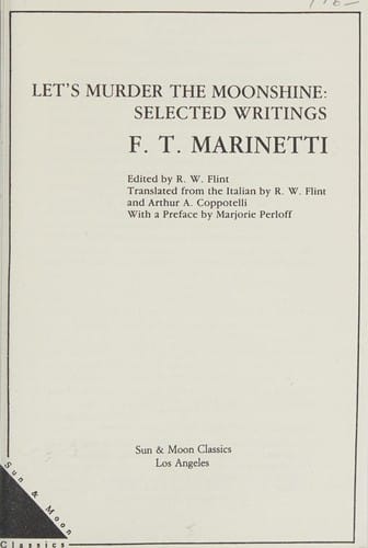 Let's Murder the Moonshine