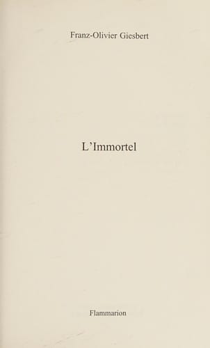 L' immortel