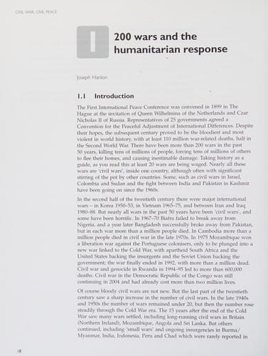 CIVIL WAR, CIVIL PEACE; ED. BY HELEN YANACOPULOS