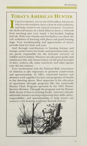 The American rifleman goes to war