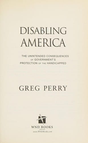 Disabling America